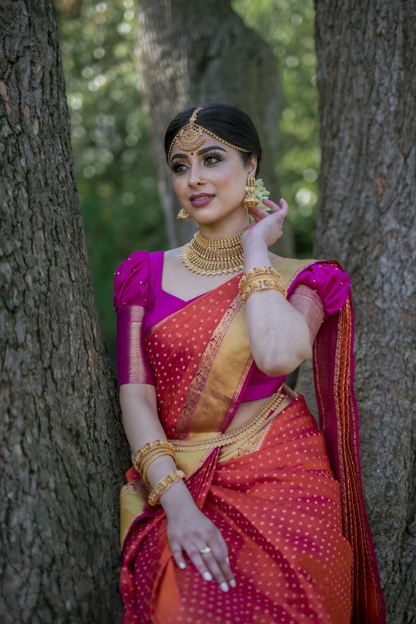 Festive lehenga twirl